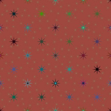 Arka plan için yıldız ile soyut geometrik renkli desen.