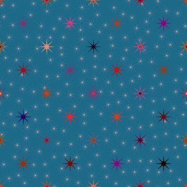 Arka plan için yıldız ile soyut geometrik renkli desen.
