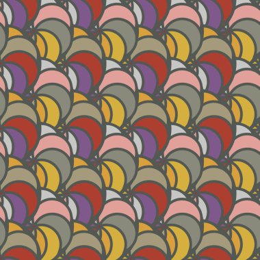 soyut geometrik renk desenli vektör çizimi