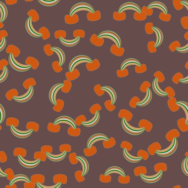 Gökkuşağı seamless modeli. Gökkuşağı Dizayn Tekstil, iç tasarım, keten, vb için. Şirin soyut çocuklar arka plan.