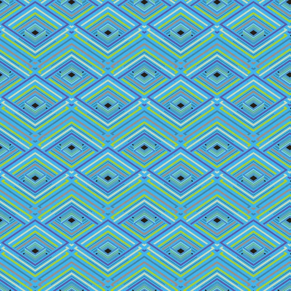 Abstracto Geométrico Patrón Inconsútil Colorido Para Fondo — Vector de stock