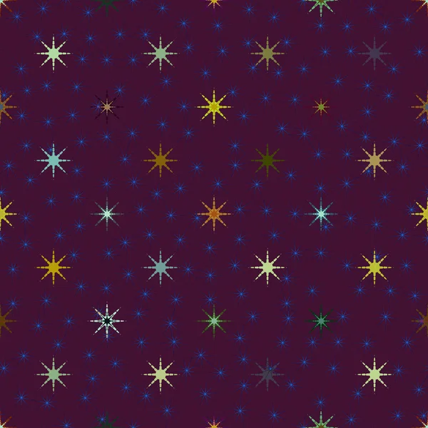 Abstract Πολύχρωμο Γεωμετρικό Αστέρια Για Φόντο — Διανυσματικό Αρχείο