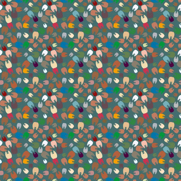 Çok renkli diş parlak Dikişsiz desen arka planı için