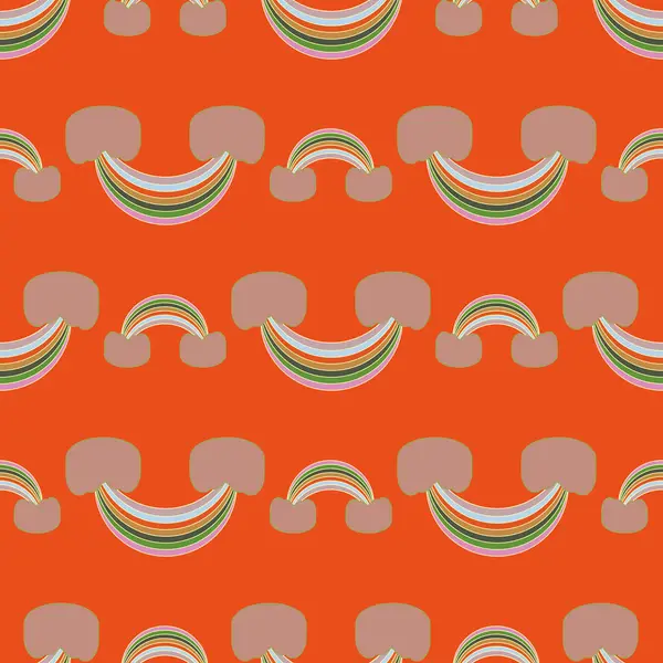 Gökkuşağı seamless modeli. Gökkuşağı Dizayn Tekstil, iç tasarım, keten, vb için. Şirin soyut çocuklar arka plan.