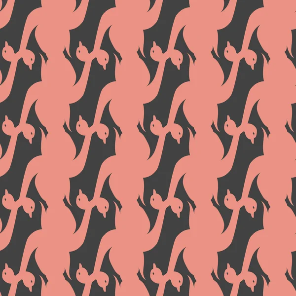 Kuğu renkli parlak seamless modeli