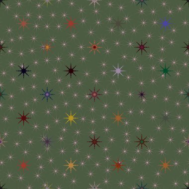 Arka plan için yıldız ile soyut geometrik renkli desen.