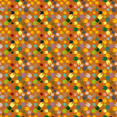 Çok renkli diş parlak Dikişsiz desen arka planı için