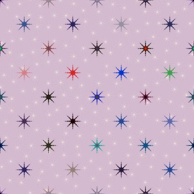 Arka plan için yıldız ile soyut geometrik renkli desen.