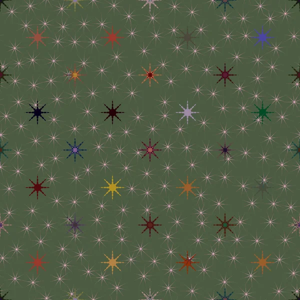 Arka plan için yıldız ile soyut geometrik renkli desen.