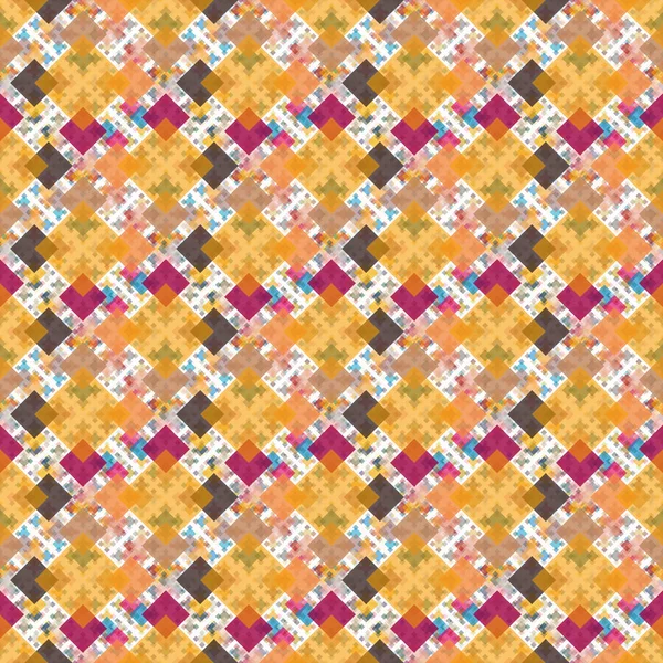 Soyut Dikişsiz renkli desen, vektör çizim