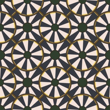 soyut geometrik renk desenli vektör çizimi