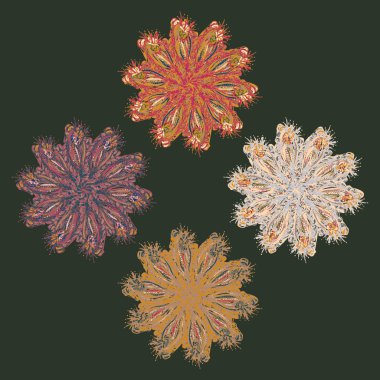 Arka plan için renkli seamless modeli. 