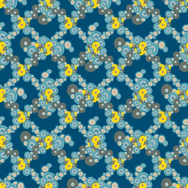 soyut geometrik renkli Dikişsiz desen arka plan için vektör çizim