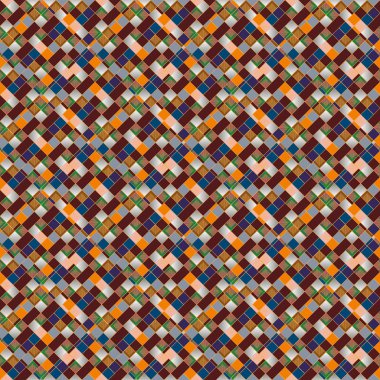 soyut geometrik renkli seamless modeli. vektör çizim