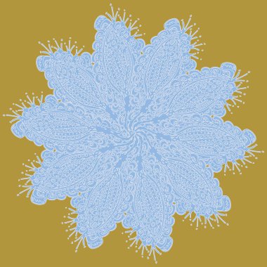 Stil zentangle yeni simetrik mandala doodle ile sanat esin kaynağı oldu. Duvar kağıdı, desen dolgularını, web sayfaları, yüzey dokuları için dekoratif nesne-ebilmek var olmak kullanılmış.