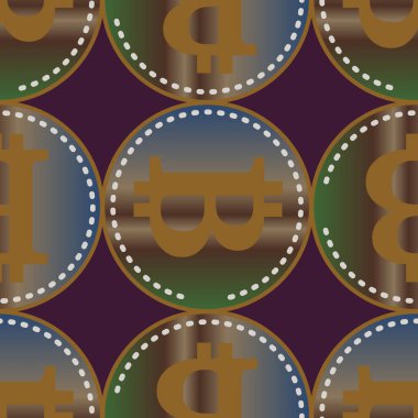 bitcoins parlak parlak pahalı sikkeleri ile Seamless modeli 