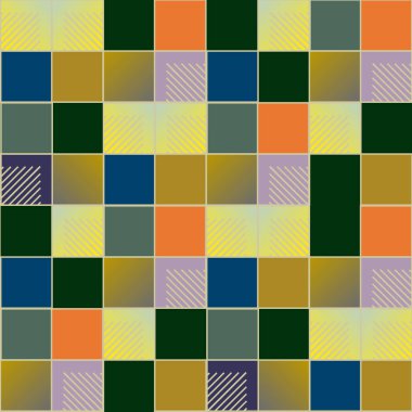 soyut geometrik renkli seamless modeli. vektör çizim