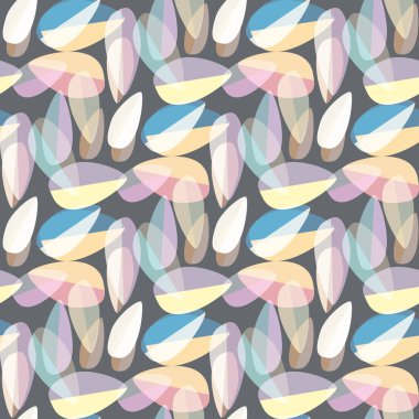 Renkli soyut geometrik Dikişsiz desen arka planı için