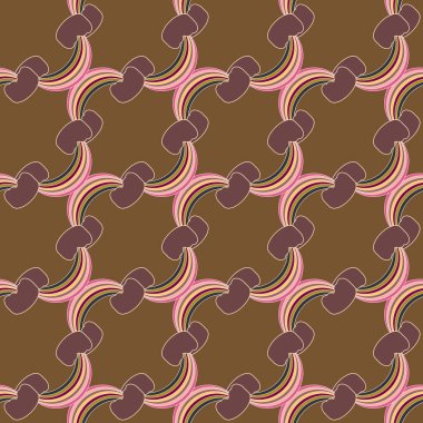 Gökkuşağı seamless modeli. Gökkuşağı Dizayn Tekstil, iç tasarım, keten, vb için. Şirin soyut çocuklar arka plan.