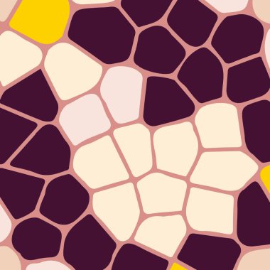 soyut renkli mozaik seamless modeli