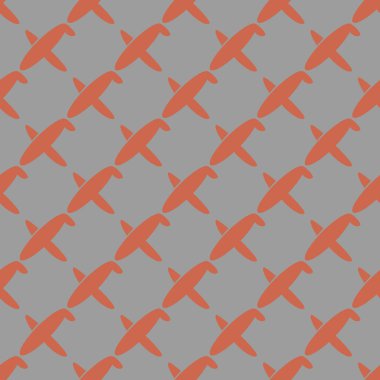 Uçak, vektör çizim seamless modeli