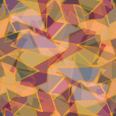 soyut geometrik renkli Dikişsiz desen arka plan için vektör çizim