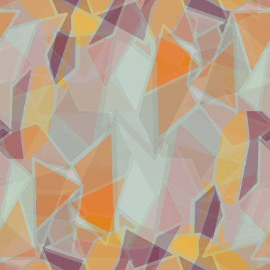 soyut geometrik renkli Dikişsiz desen arka plan için vektör çizim