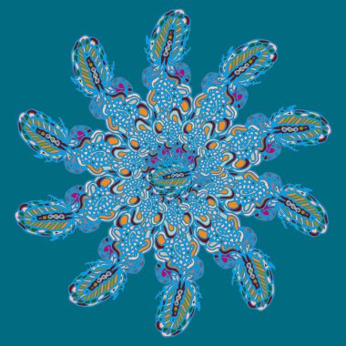 Stil zentangle yeni simetrik mandala doodle ile sanat esin kaynağı oldu. Duvar kağıdı, desen dolgularını, web sayfaları, yüzey dokuları için dekoratif nesne-ebilmek var olmak kullanılmış.