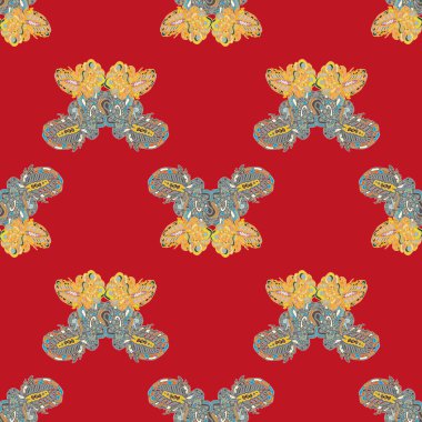 soyut dikişsiz desen, vektör illüstrasyonu