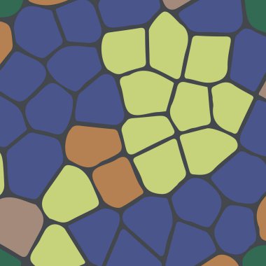 soyut renkli mozaik seamless modeli