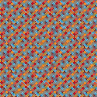 soyut geometrik renkli seamless modeli. vektör çizim