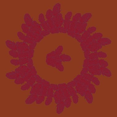 Stil zentangle yeni simetrik mandala doodle ile sanat esin kaynağı oldu. Duvar kağıdı, desen dolgularını, web sayfaları, yüzey dokuları için dekoratif nesne-ebilmek var olmak kullanılmış.