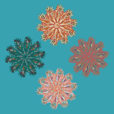 Arka plan için renkli seamless modeli. 