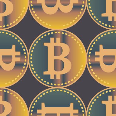 bitcoins parlak parlak pahalı sikkeleri ile Seamless modeli 