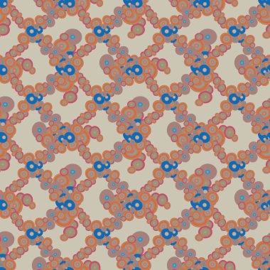 soyut geometrik renkli Dikişsiz desen arka plan için vektör çizim