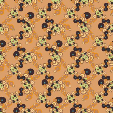 soyut geometrik renkli Dikişsiz desen arka plan için vektör çizim