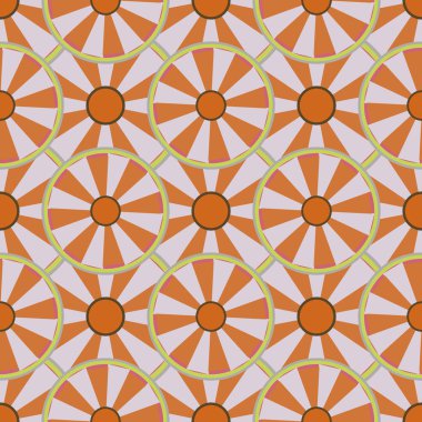 soyut geometrik renk desenli vektör çizimi