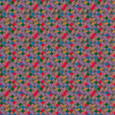 soyut geometrik renkli seamless modeli. vektör çizim