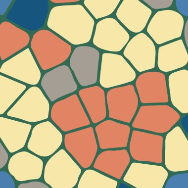 soyut renkli mozaik seamless modeli