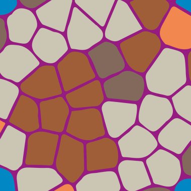 soyut renkli mozaik seamless modeli