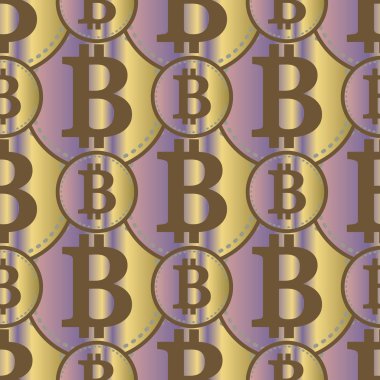 bitcoins parlak parlak pahalı sikkeleri ile Seamless modeli 