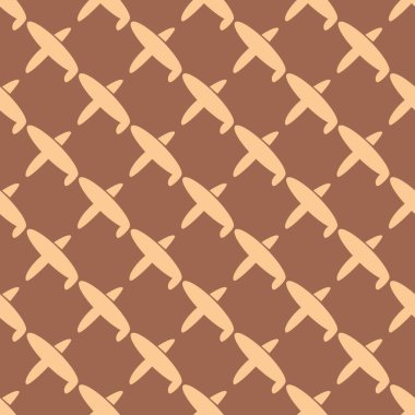 Uçak, vektör çizim seamless modeli