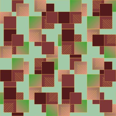 soyut geometrik renkli seamless modeli. vektör çizim