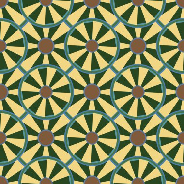 soyut geometrik renk desenli vektör çizimi