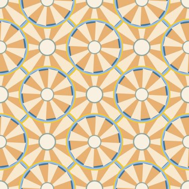 soyut geometrik renk desenli vektör çizimi