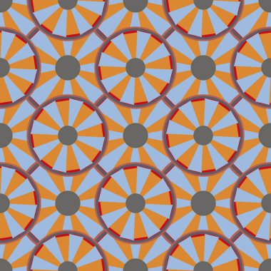 soyut geometrik renk desenli vektör çizimi