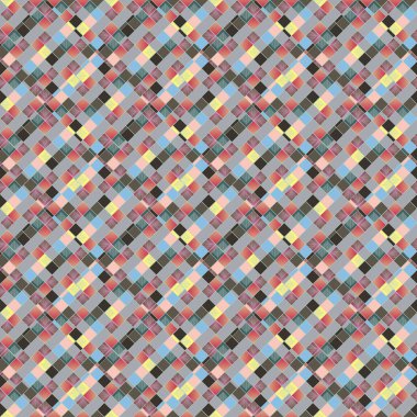 soyut geometrik renkli seamless modeli. vektör çizim