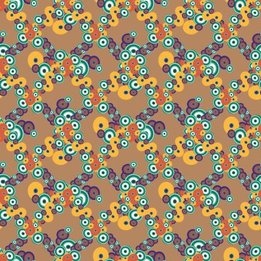 soyut geometrik renkli Dikişsiz desen arka plan için vektör çizim