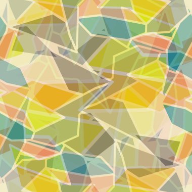 soyut geometrik renkli Dikişsiz desen arka plan için vektör çizim