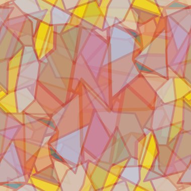 soyut geometrik renkli Dikişsiz desen arka plan için vektör çizim